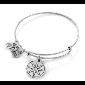 Alex and Ani Star of Venus Charm Bangle